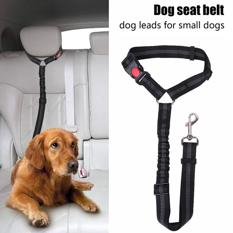 Dog seat belt, dog belt, car accessories, dog seat belt, dog harness, seat belt, car belt, dog belt, safety harness for the car, 1+1 - PawsPlanet Australia