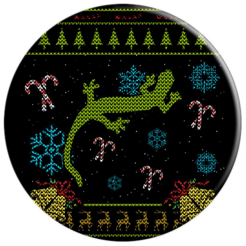 [Australia] - Ugly Sweater Christmas Design Newt Pet Fire Belly Newdesign Black 