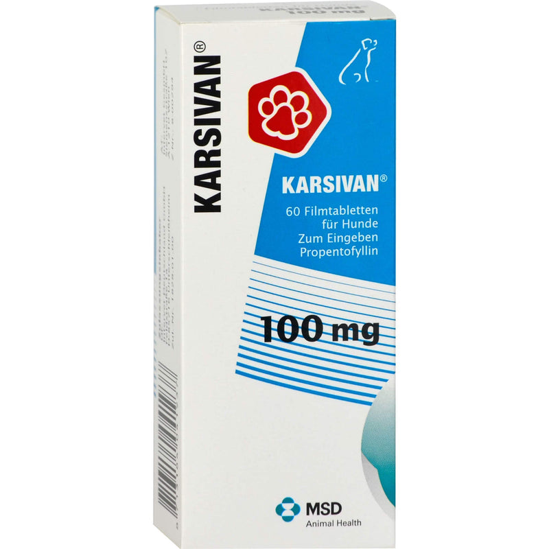 Karsivan 100 Veterinary Film Tablet (60 pcs) - PawsPlanet Australia