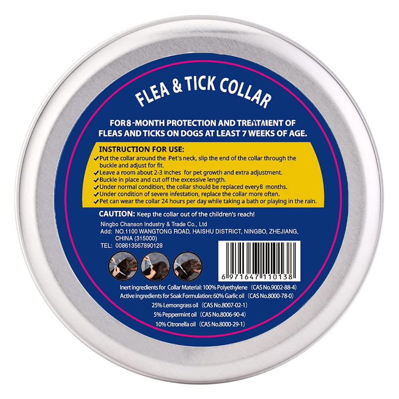 BUDOCI Pet Flea Collar Small Size Flea and Tick Prevention for Cats, 4 Pack Flea and Tick Collar for Cats, 38cm/15 inch, 8 Month Protection… - PawsPlanet Australia