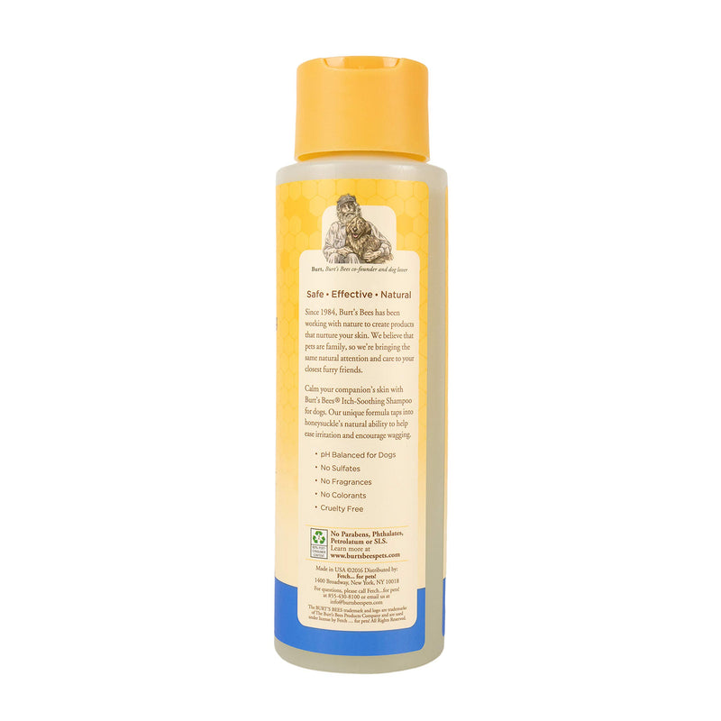 Burt's Bees For Dogs Natural Itch Soothing Shampoo with Honeysuckle | Anti-Itch Dog Shampoo, 16 Ounces - PawsPlanet Australia