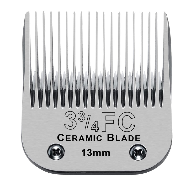 BESTBOMG Pet Cutting Blades Shaving Head Compatible with Oster Animal Clipper, Removable Stainless Steel Ceramic Blade Compatible with Wahl Clipper Compatible with Andis Dog Clipper (3FC) - PawsPlanet Australia