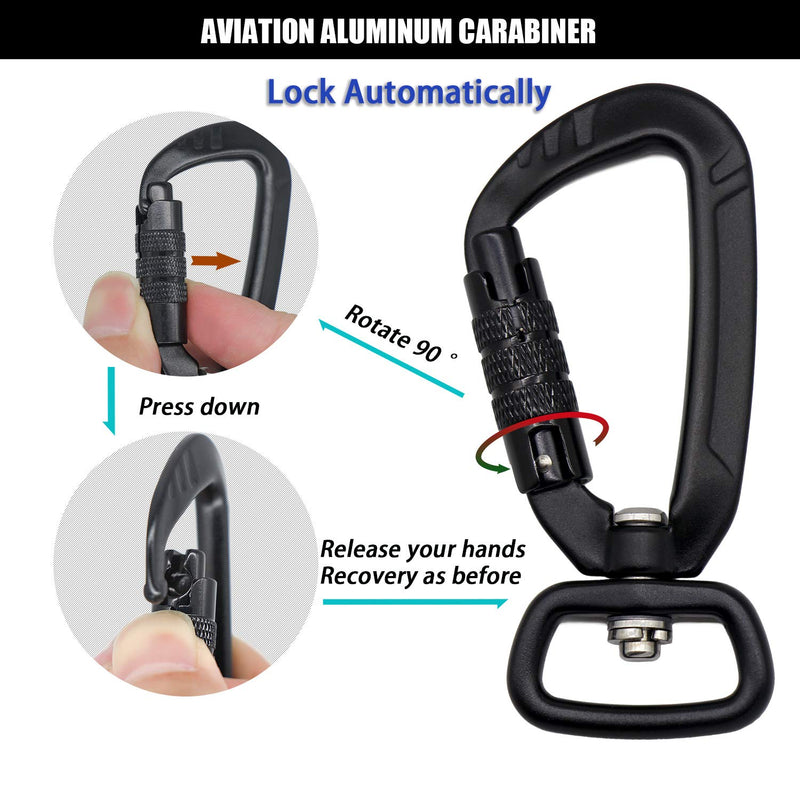 [Australia] - TEAYPET Dog car Seat Belt | Pet Safety Belt for Travel and Daily Use,Equipped with Adjustable,Durable Nylon Harness and Restraint Lockable Swivel Carabiner.Double Safety Guarantee Design 