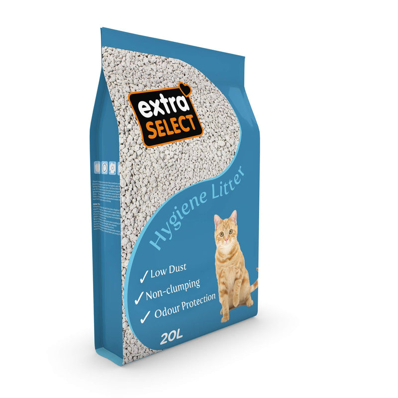 Extra Select Premium Hygiene Cat Litter 20ltr 20 Litre - PawsPlanet Australia