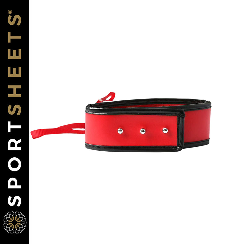 S&M Leash&Collar: Red - PawsPlanet Australia