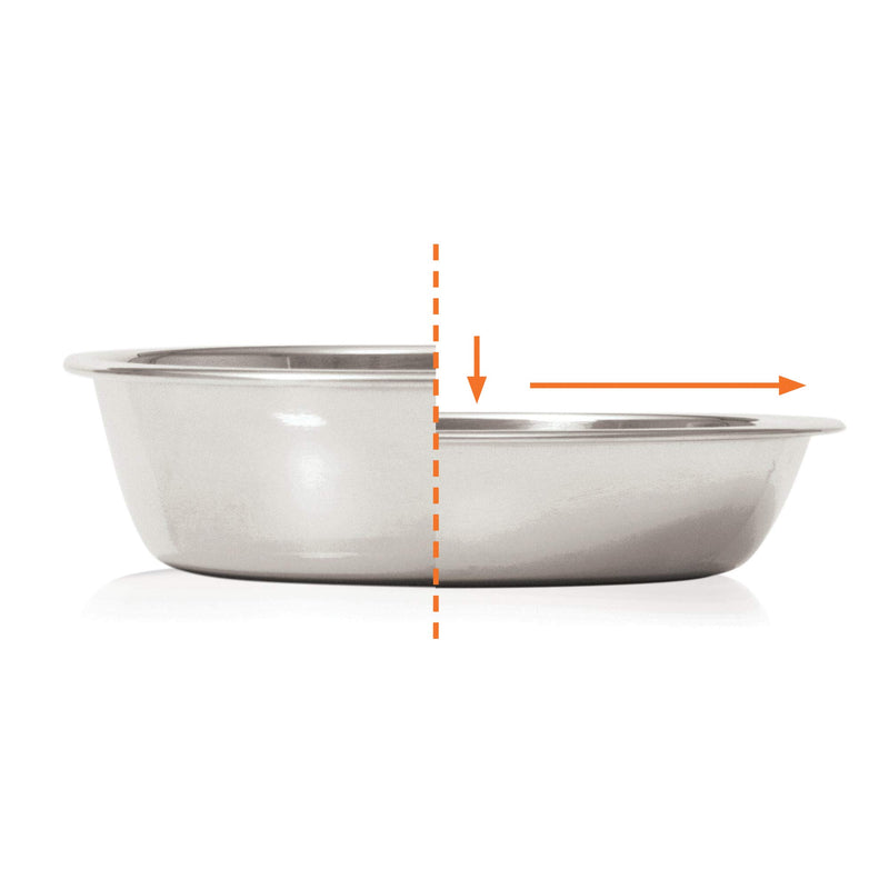 [Australia] - Catit Cat Food Bowls Double Bowl White 