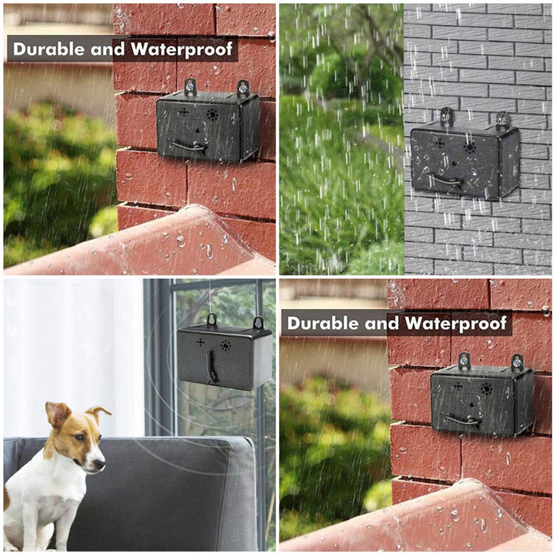 [Australia] - VOOO4CC Ultrasonic Dog Bark Device Dog Training Control Waterproof Indoor&Outdoor Mini 