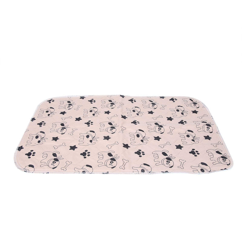 Yosoo Health Gear Reusable Dog Pee Pad, Washable Dog Potty Training Mat, Super Absorbent Puppy Whelping Pad, Waterproof Dog Food Bowl Mats(40 * 60cm/15.7 * 23.6in) 40 * 60cm/15.7 * 23.6in - PawsPlanet Australia