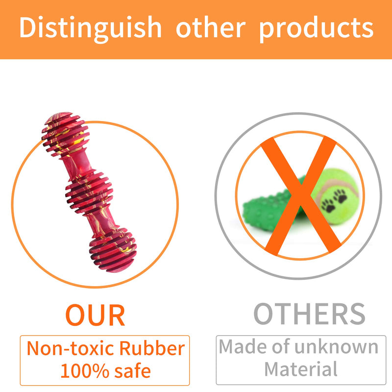 Dog Chew Toys, Non-Toxic Dog Toothbrushes, Tough And Chewy Dog Toys For Training Almost Nndestructible (Bacon Flavor) bacon flavor - PawsPlanet Australia