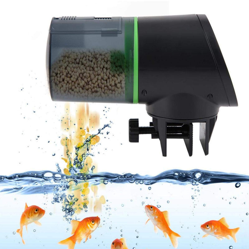 Zerodis Automatic Fish Feeder Fish Food Dispenser Fish Feeding Dispenser for Fish Tank Aquarium - PawsPlanet Australia