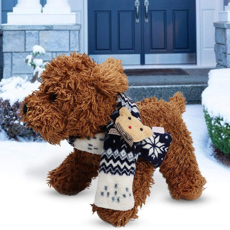 July Summer Gifts Winter Fashionable Pet Scarf, Cute Pet Neck Scarf, Dog for Pet(WJ03 blue, L) WJ03 blue, L - PawsPlanet Australia