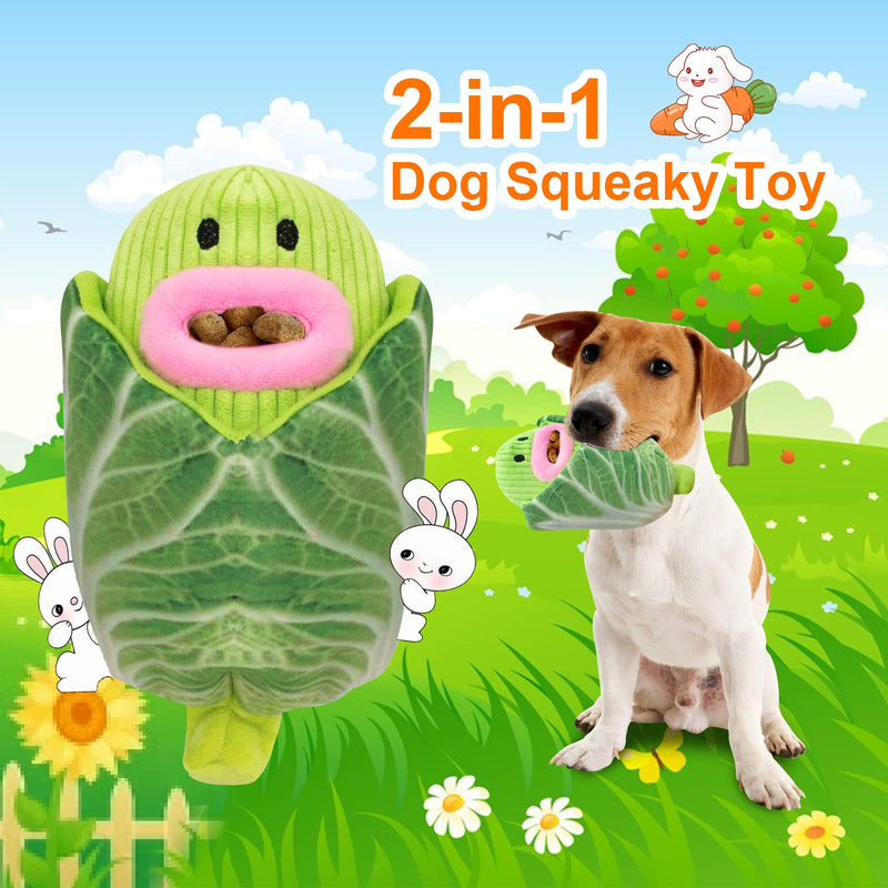 Squeaky Dog Toys Dog Puzzle Toys, Interactive Dog Toys for Small Medium Dogs, Treat Dispensing Dog Toys Plush Dog Toy Cute Puppy Puzzle Toys for IQ Training Foraging Teething Carrot Shape - PawsPlanet Australia