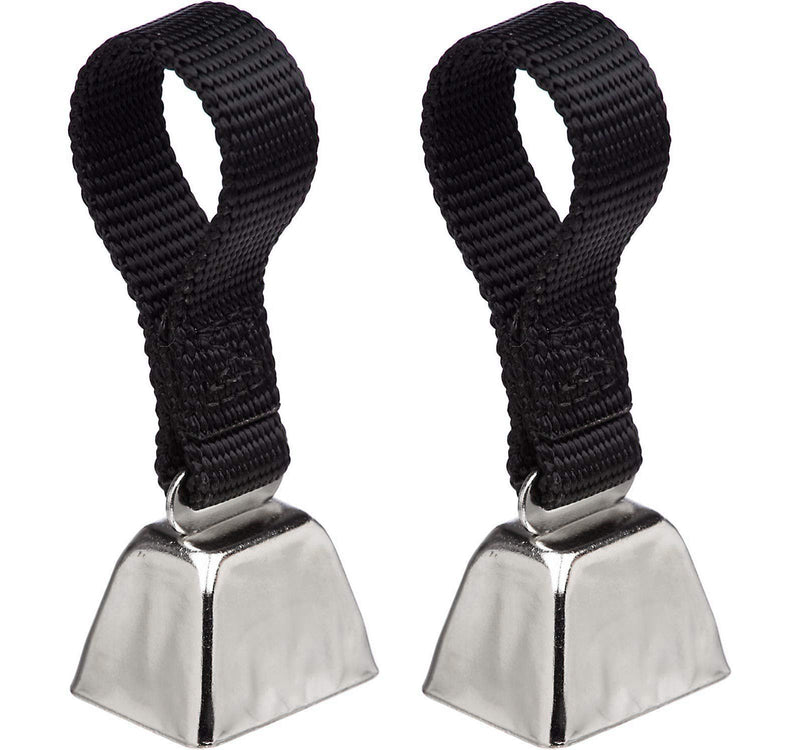 [Australia] - Coastal Pet Nickel-Plated Cow Bell with Nylon Strap for Tracking Dogs | Small | 2-Units 