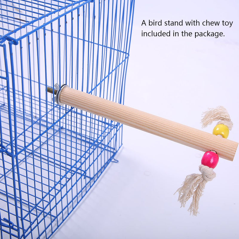 [Australia] - QBLEEV Parakeet Perches Outside Cage, Bird Swing Conure Toys Table Cage Top Play Stand Parrot Climbing Ladder Rope Perches Stands Chewing Wood Play Gyms Playground for Cockatiel Lovebirds Finches 