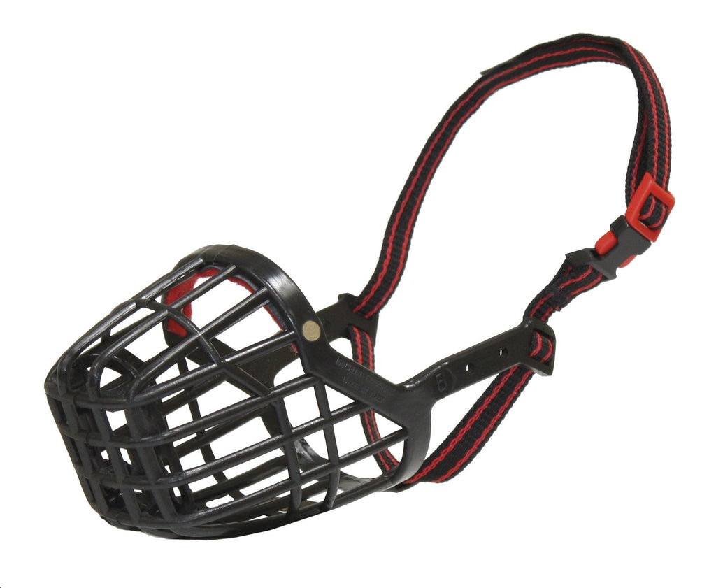 Croci Dog Muzzle, Adjustable Dog Muzzle, Plastic Face Basket for Bites, Anti-Barking, 65cm - PawsPlanet Australia