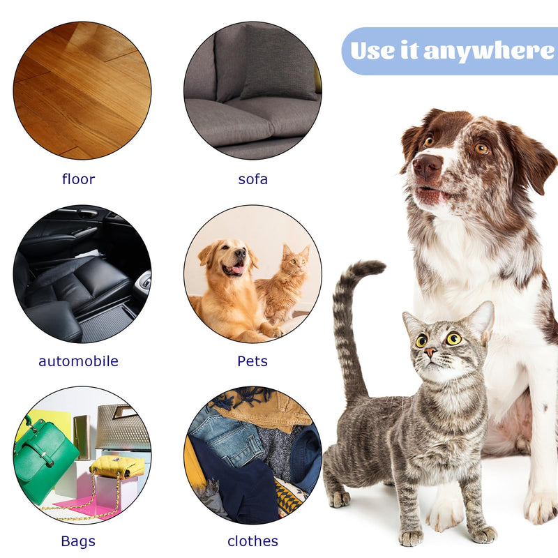 Darryy cat hair remover, lint roller, animal hair, washable, reusable lint rollers for animal hair, lint remover, for removing dog hair, removing dust - PawsPlanet Australia