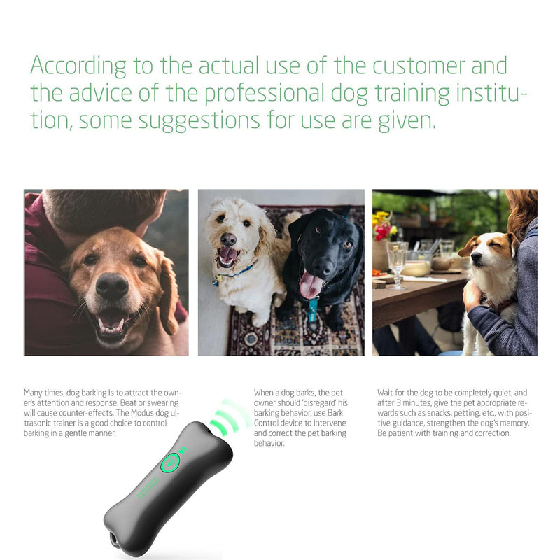 Ultrasonic Auto Anti Barking Device, Portable handheld Dog training and bark control device, Effective Control Range of 16.4 Ft, Safe for Pets Indoors and Outdoors - PawsPlanet Australia