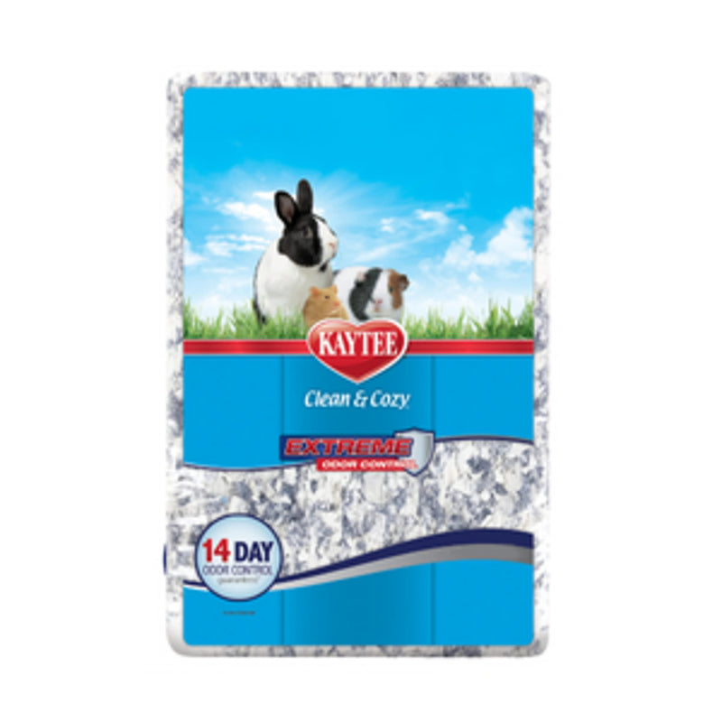 Kaytee Clean & Cozy Litter for Small Pets Such as Mice, Gerbils, Rodents, Hamsters, Rabbits, Extreme Odor Control & Absorbent Paper Litter, 99.9% Dust Free, 40L 40 Liter - PawsPlanet Australia