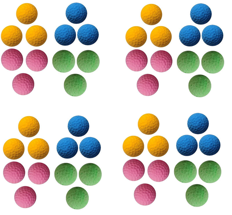 Cat Foam Ball Cat Sponge Ball Toy Cat Soccer Ball Toy 48PCS Golf Foam Ball - PawsPlanet Australia