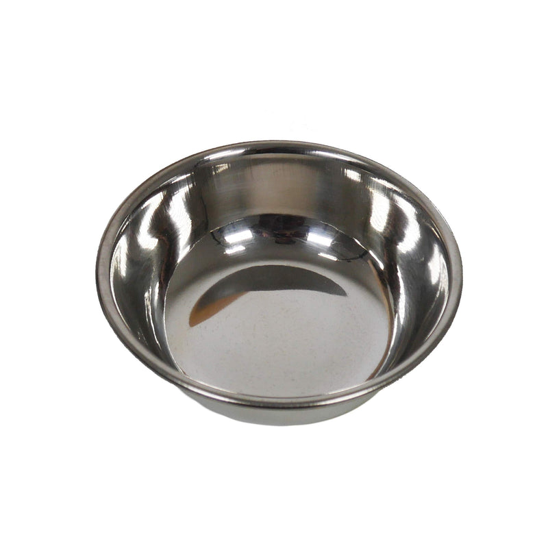 Rosewood Raised dog bowl for small and medium dogs and cats with a sturdy elevated stand and two stainless steel water and food bowls, Medium - PawsPlanet Australia