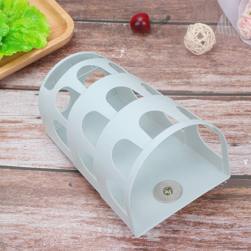 POPETPOP Hanging Rabbit Hay Rack Feeder - Plastic Fixable Small Pet Food Container, Less Wasted Rabbit Caged Hay Rack Manger for Hamster/Guinea Pig/Chinchilla/Small Animals/Bird - PawsPlanet Australia