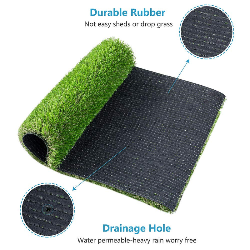 Artificial Grass, Professional Dog Grass Mat, Grass Pee Pad for Pet, Dog Potty Training Rug with Drainage Holes - Easy to Clean, Fake Turf for Indoor & Outdoor Patio Decor - PawsPlanet Australia
