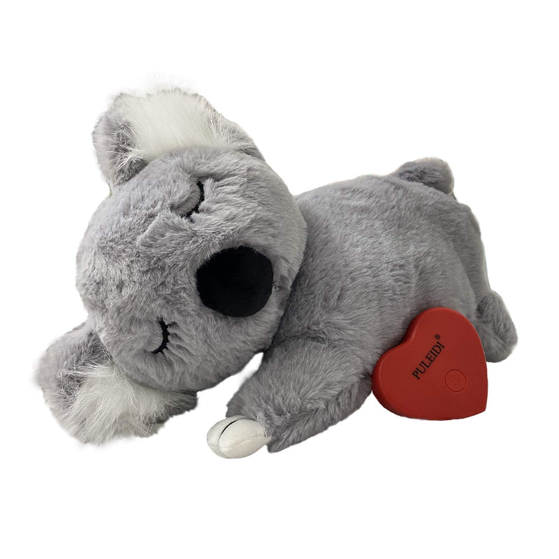 PULEIDI Heartbeat Puppy Toy - Puppy Behavioral Training Aid Toy for Anxiety Relief, Comfort Sleep Toys with Automatic Timing Heart Beat for Puppy Dogs Koala - PawsPlanet Australia