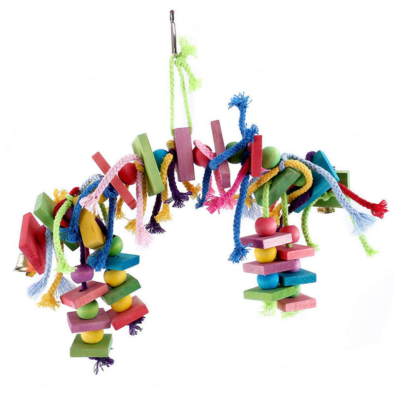 Miumiu Bird Chewing Toys, Bird Toys Parrots Cage Toys Hanging Swing Shredding Chewing Perches Parrot Toy Parrot Bite Toy for Parrots, Parakeets, Cockatiels, Conures, Macaws, Love Birds, Finches - PawsPlanet Australia