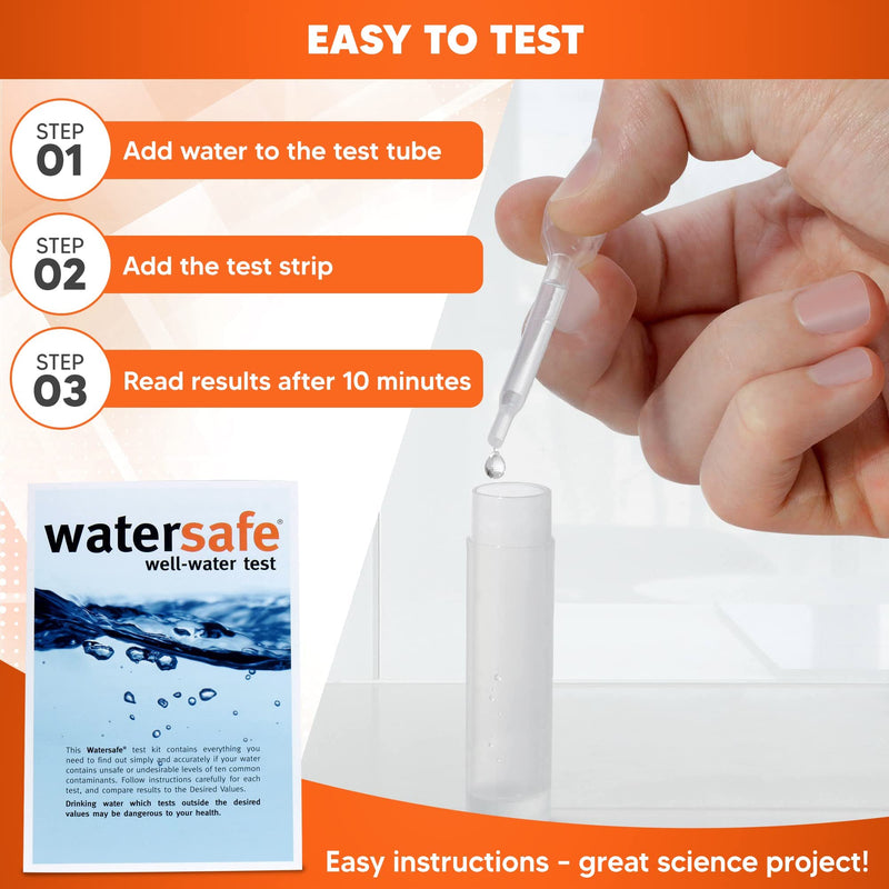 Silver Lake Research WS425B Watersafe All-In-One Well Water Test Kit - PawsPlanet Australia