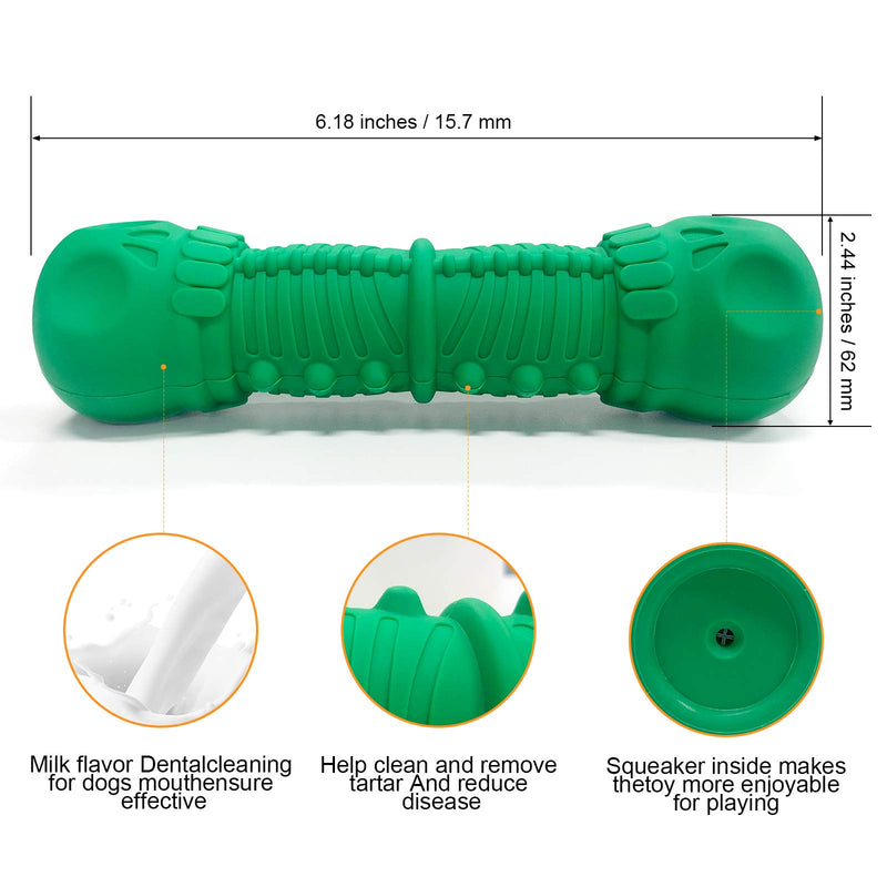 YAIRMIS Dog Chew Toys Dog Toys for Aggressive Chewers Large Medium Squeaky Dog Toothbrush Indestructible Outside Interactive Pets Training Toys Tough Dental Chews Teething Cleaning 1 piece dog toy - PawsPlanet Australia