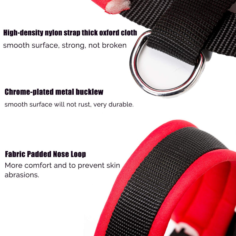 [Australia] - Dog Muzzle with Soft Fabric for Small, Medium and Large Dogs, Anti Biting, Chewing, Adjustable, Breathable Black 