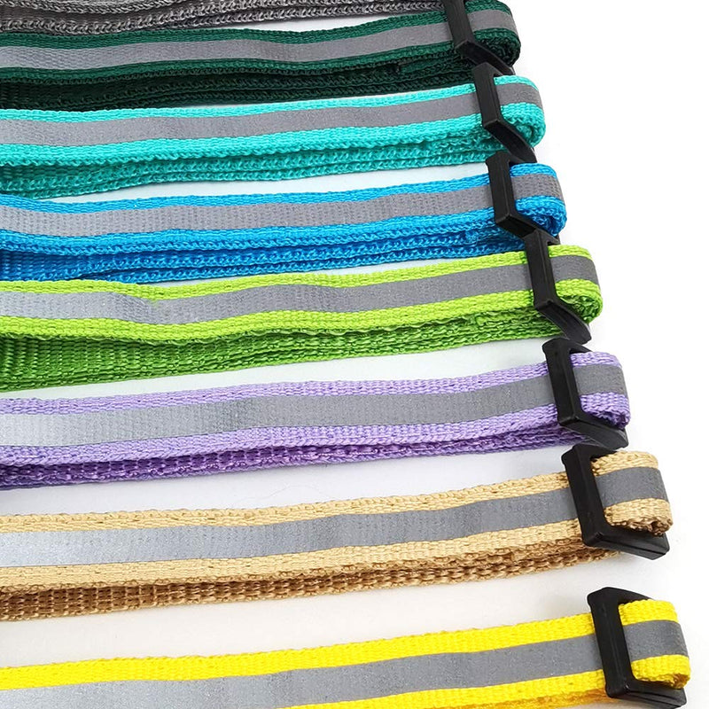 Cat collar reflective, pack of 12 adjustable cat collars, cat collars with bell and safety clasp, for most domestic cats - PawsPlanet Australia