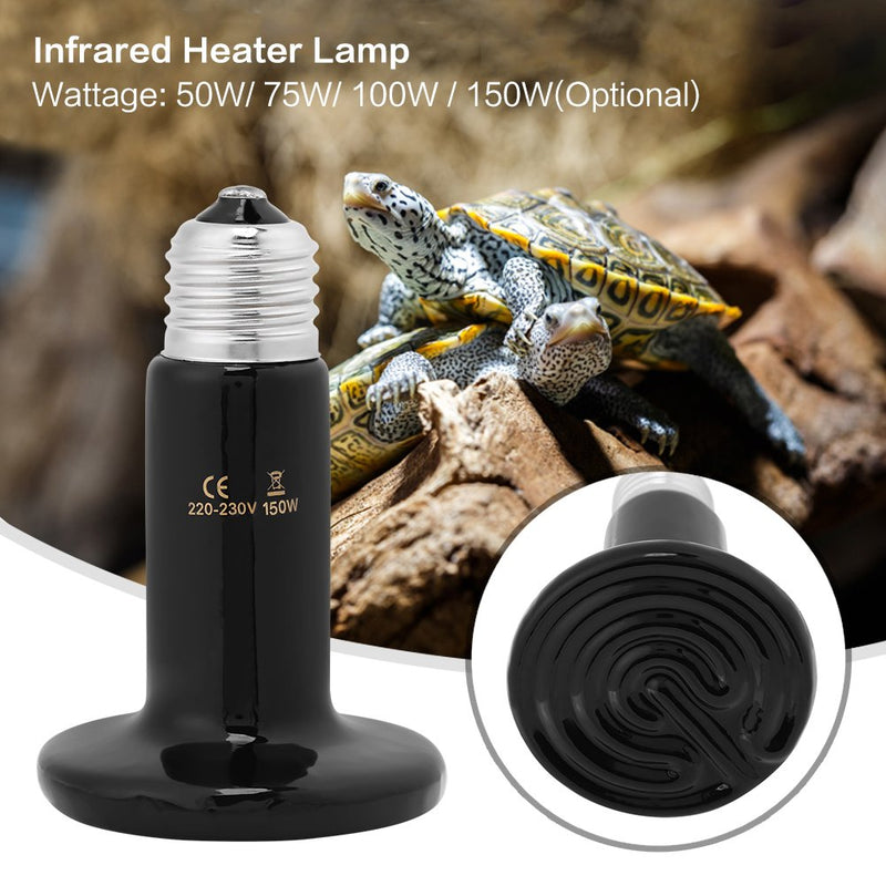 [Australia] - Filfeel Heat Lamps, Reptile Heat Bulb Heat Emitter Bulb Infrared Ceramic Pet Heater Lamp Reptile Light Bulb #4 