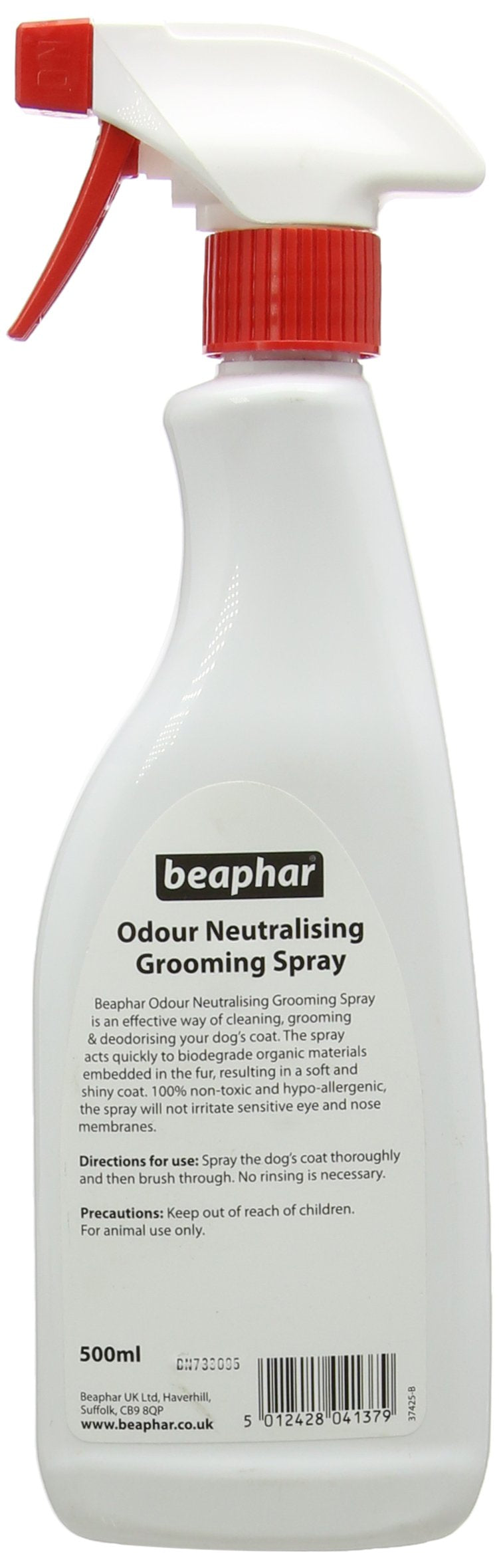 Beaphar Odour Neutralising Grooming Spray, 500 ml - PawsPlanet Australia