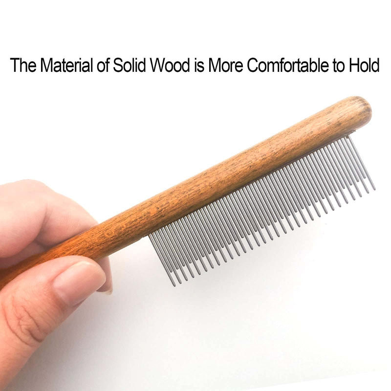 Cat comb,dog comb,Solid Wood Pet Comb Grooming Tool for Cats,Dogs and rabbits Chopstick - PawsPlanet Australia