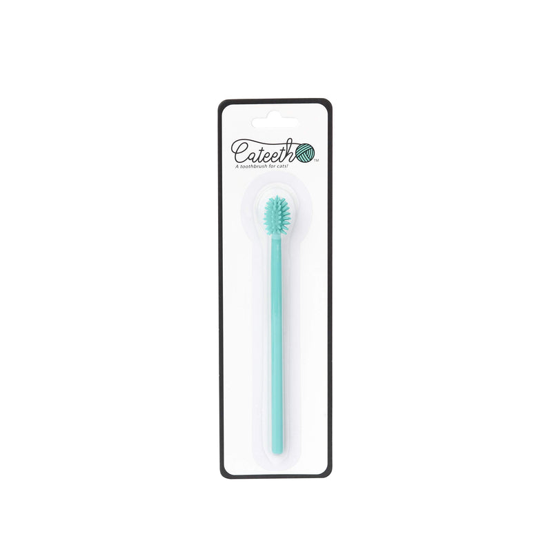 Heartsetpet Soft Cat Toothbrush 1 Pack Mint Green - PawsPlanet Australia