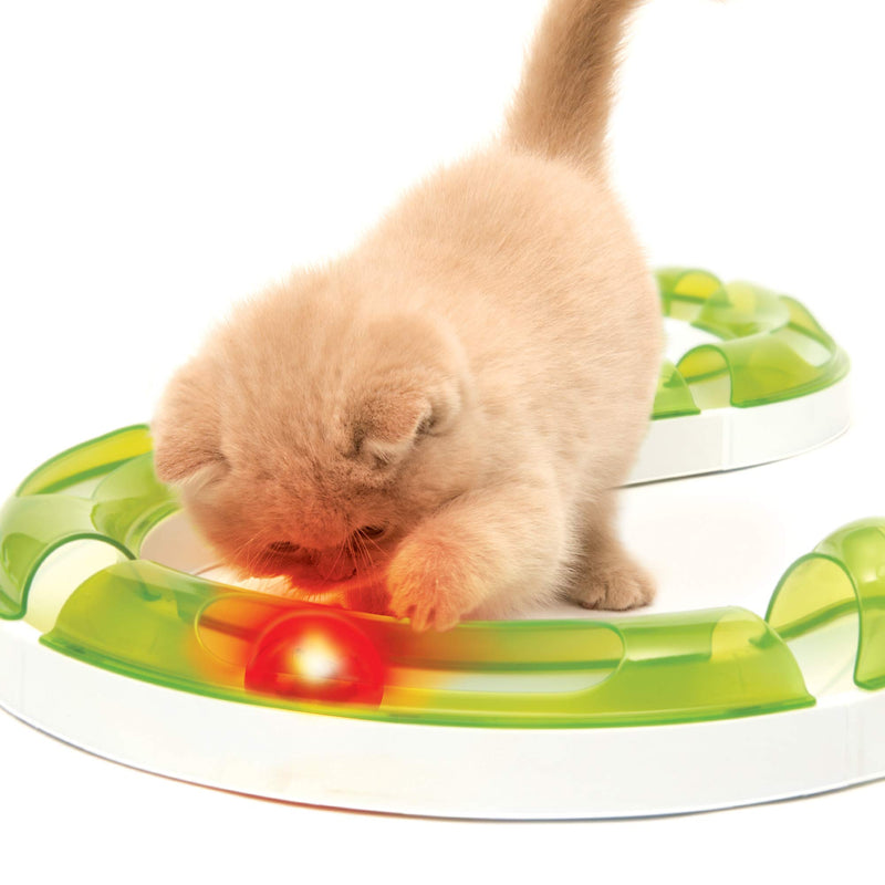 Catit Senses 2.0 Circuit, Interactive Cat Toys Fireball Cat Ball Toy Standard Packaging - PawsPlanet Australia