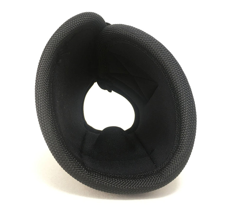 [Australia] - XMGreat Neoprene Ballistic No Turn Bell Boots for Horses, Equine One Pair Set Black Medium 