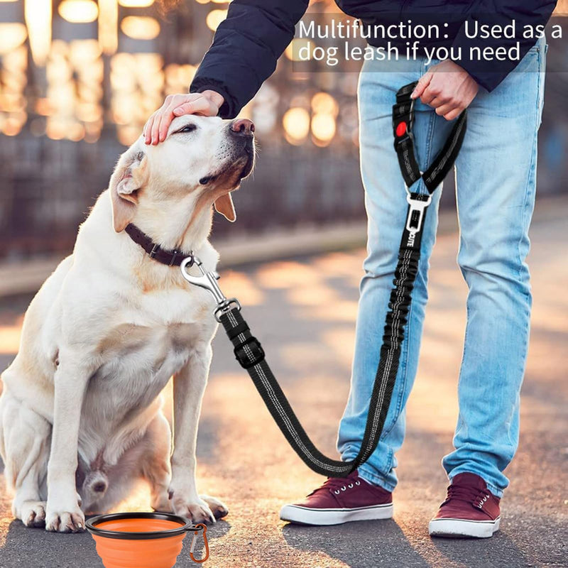 Dog seat belt, dog belt, car accessories, dog seat belt, dog harness, seat belt, car belt, dog belt, safety harness for the car, 1+1 - PawsPlanet Australia