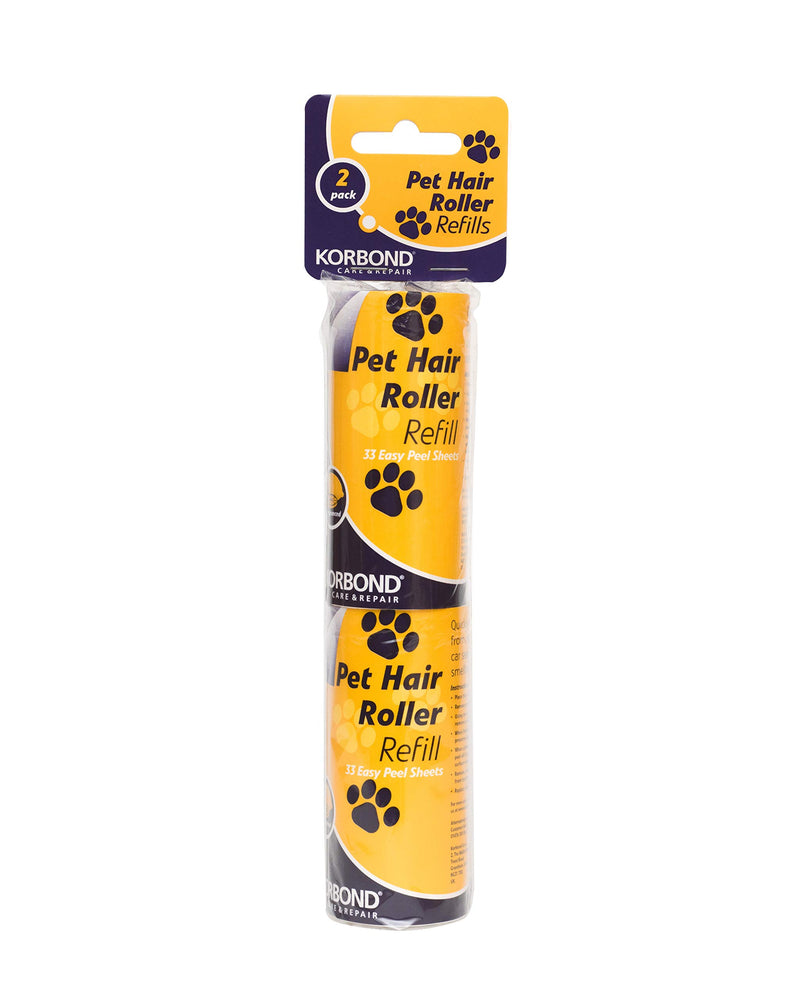 Korbond 12 Pack of 9.8m PET SAFE Lint Roller REFILLS– 396 Sticky Pre-Cut CITRUS SCENTED Sheets- Suitable for ALL FABRIC TYPES - Removes Pet Hair from Furniture and Clothes - Leaves NO RESIDUE x 6 Twin Packs Refill Single - PawsPlanet Australia