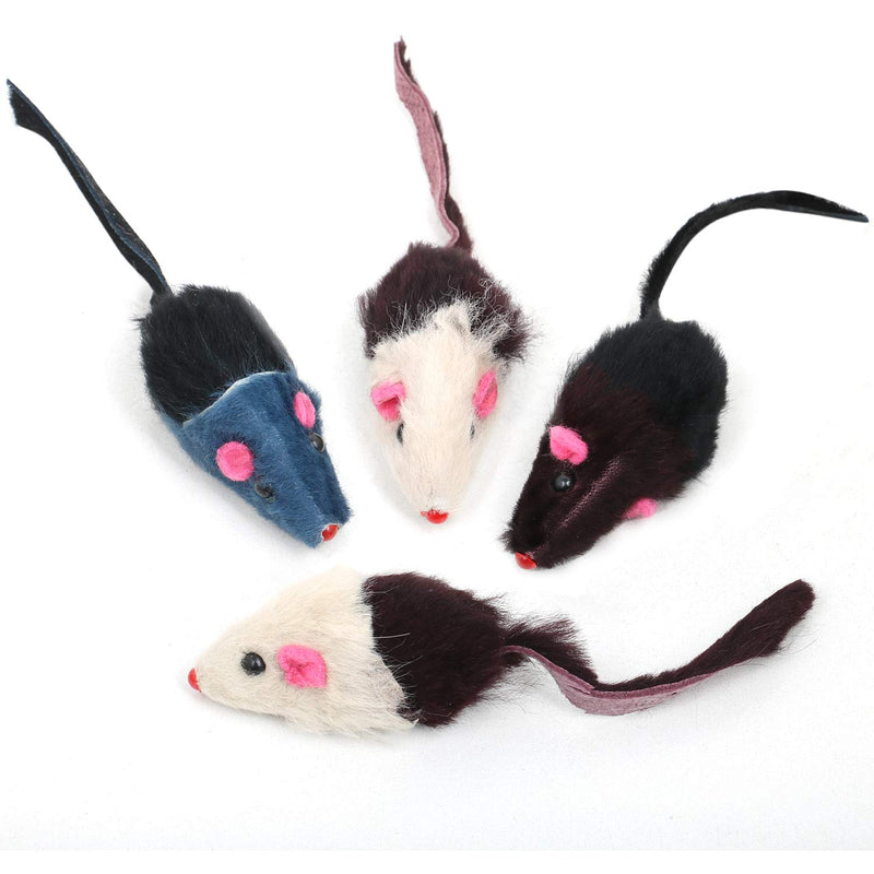 DIGIFLEX Rattling Catnip Mice x 4 - Cat Toys - PawsPlanet Australia