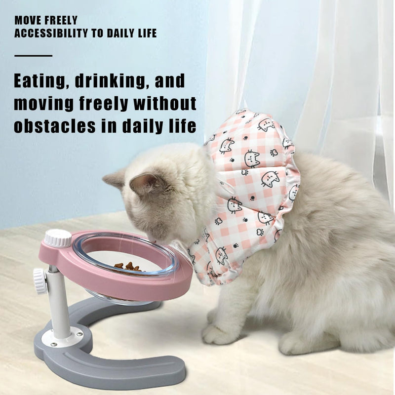 Neck Brace for Cats Soft Neck Brace Cat Collar for Cats After Surgery Neck Brace Cat Soft for After Surgery Prevents Licking Wounds (Size S) - PawsPlanet Australia