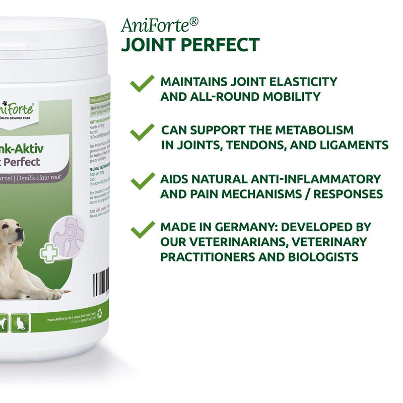 AniForte Devil’s Claw Root 500g: Joint Supplement for Dogs & Cats - Natural Joint Supplement for Stiff Joints, Ligaments & Tendons, Maintains Mobility - PawsPlanet Australia