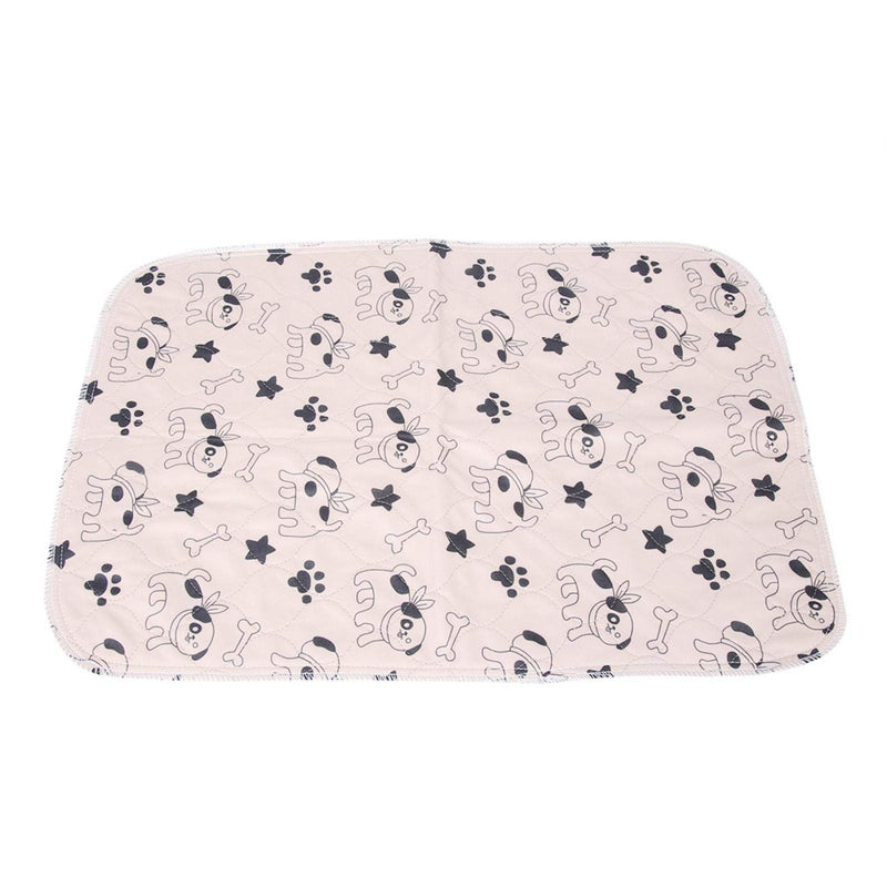 Yosoo Health Gear Reusable Dog Pee Pad, Washable Dog Potty Training Mat, Super Absorbent Puppy Whelping Pad, Waterproof Dog Food Bowl Mats(40 * 60cm/15.7 * 23.6in) 40 * 60cm/15.7 * 23.6in - PawsPlanet Australia