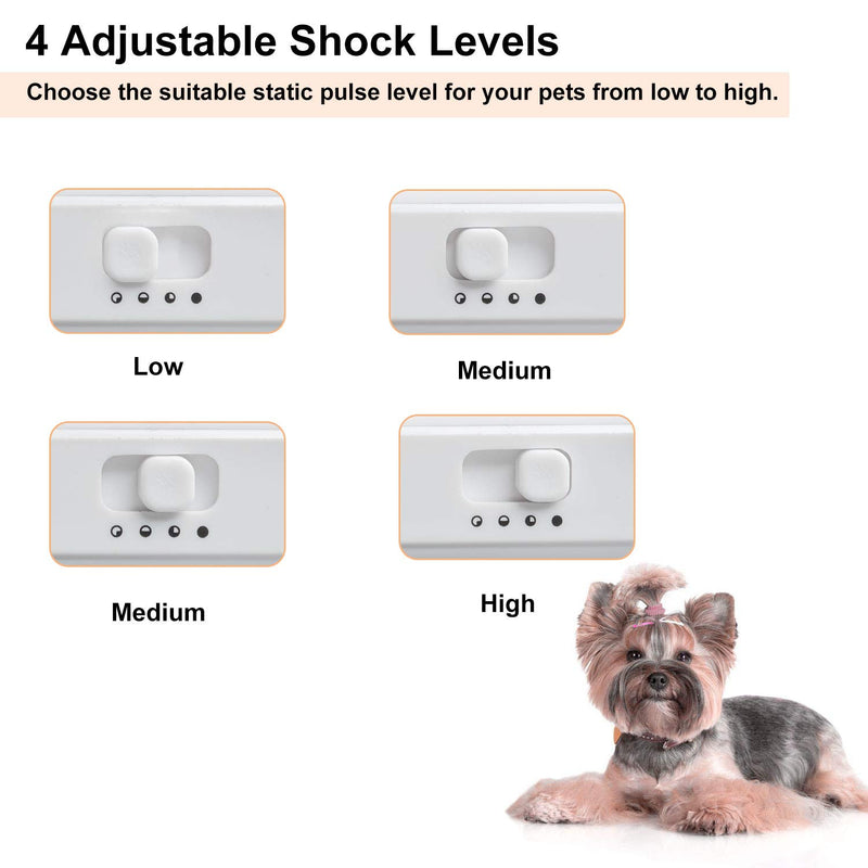 [Australia] - HAOAIWO Pet Shock Mat 60”x 12”, Scat Mat for Cats Dogs with 3 Training Modes 4 Shock Levels Training Repellent Mat Intelligent Protection for Couch Sofa Floor Indoor 