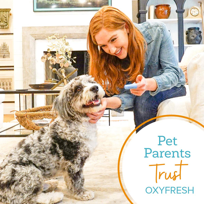 Oxyfresh Premium Pet Dental Kit for Dogs & Cats Easy Pet Fresh Breath Solution – Unique Pet Dental Water Additive and Pet Dental Gel Toothpaste Mini Kit - PawsPlanet Australia