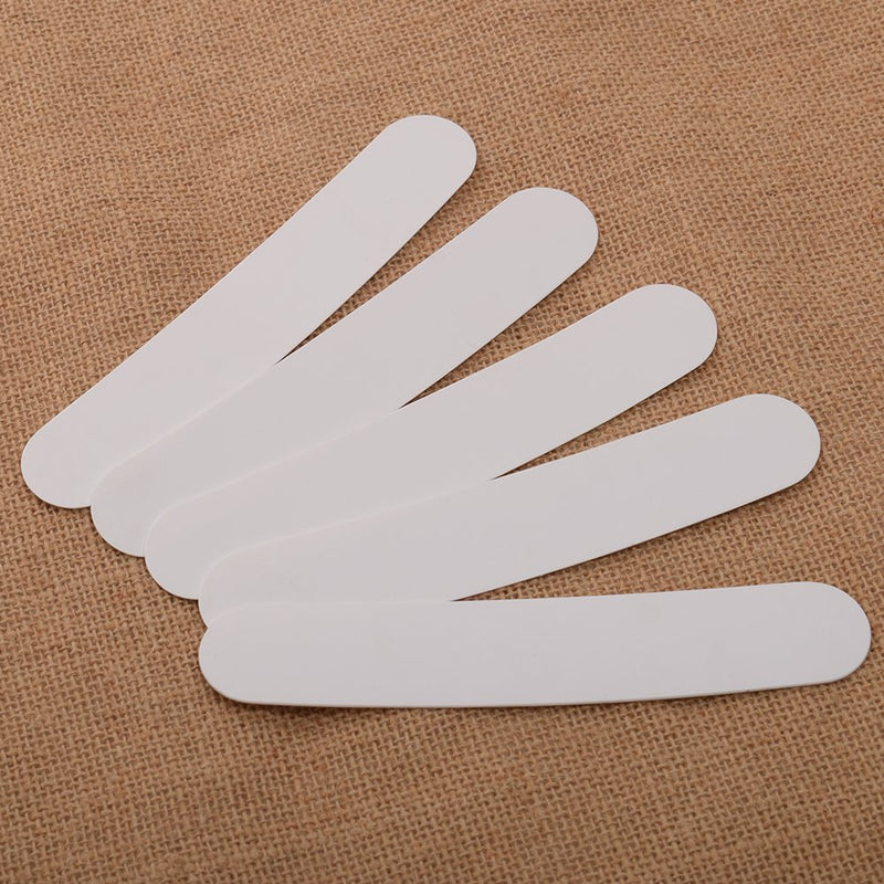 [Australia] - BLESSUME White Tab Collar for Clergy Shirt (Pack of 5) Style1 (Pack of 5) 