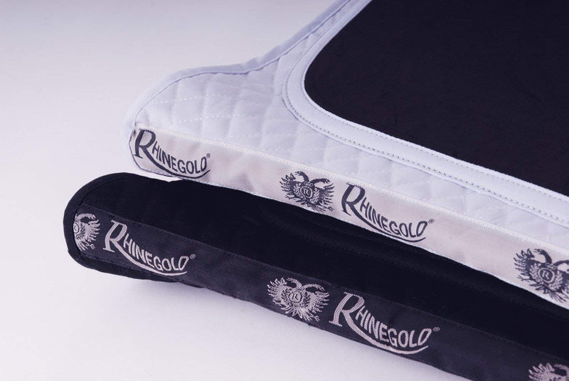 Rhinegold Pressure Pad Saddle Cloth Full Black - PawsPlanet Australia