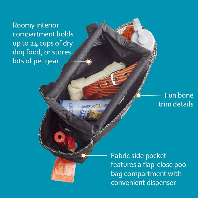 [Australia] - High Road Dog Travel Bag with Waste Bag Dispenser 