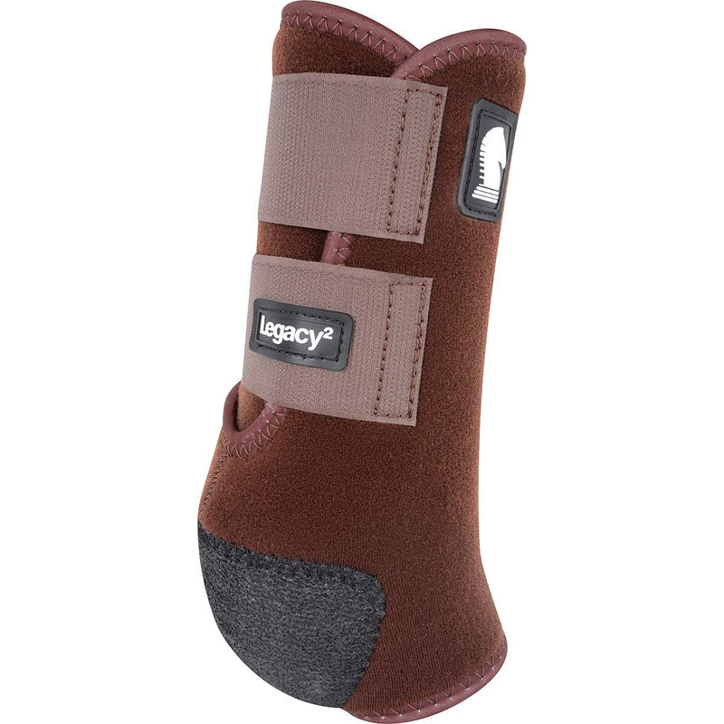 [Australia] - Classic Rope Company Legacy2 Front Protective Boots 2 Pack Chocolate M 